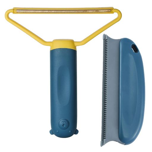 2種セットペット毛掃除ブラシ抜け毛取りブラシ猫犬抜け毛取りクリーナーブラシ布団カーペットベッドソファーなどを掃除