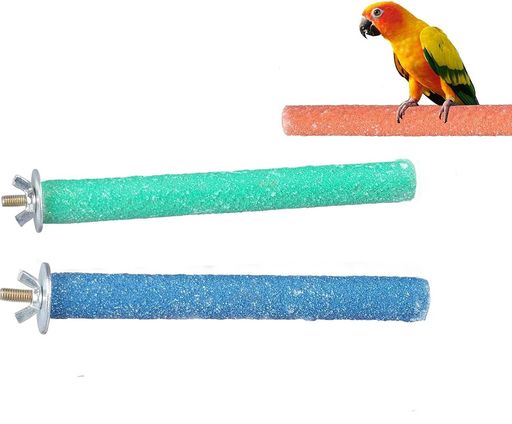 オウム止まり木鳥用パーチ爪とぎパーチストレートインコ鳥スタンド枝爪を磨く噛む玩具ケージスタンドス..