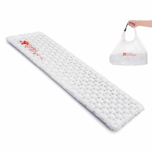 MOBIGARDEN高R値エアーマット【TPU防水・静音素材】R6.0約669g軽量インフレーターマット厚手8cm-20°C以..