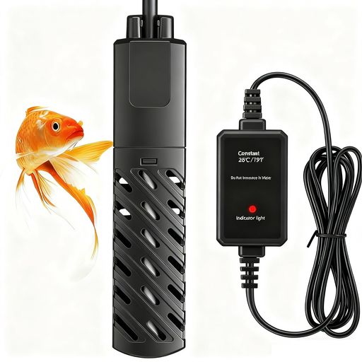 [Cymidreke]水槽用ヒーターデジタル温度表示金魚/メダカ/カメ/熱帯魚常温26°C保持難燃性プラスチック日本語取扱説明書付き保護カバーと..