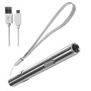 YUENTOEN懐中電灯小型usbハンディライト充電式携帯便利ペンライト日常生活・ナイトハイキング・アウトドアキャンプに幅広く対応USBケーブル付属