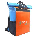 PARTIFISH保冷リュック保温バックパッククーラーバッグ18L-25L大容量デリバリーバッグ配達バッグ買い物リュック4層断熱保冷力強ソフトクーラー屋外クーラーボックス大型防水漏れ防止オレ…