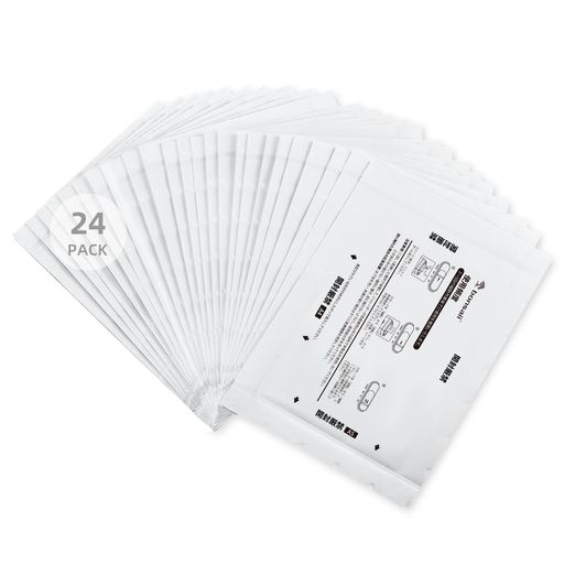 bonsaiiシュレッダー用メンテナンスシート24枚入り研磨&潤滑効果使用簡単お手入れラクラク大容量パックLS24