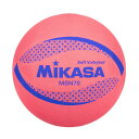 ミカサ(MIKASA)カラーソフトバレーボール円周78CM検定球(レッド)MSN78-R