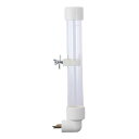 自動鳥給水器ディスペンサー、点滴不要のオウム水ボトル、中小型オウム用セキセイインコラブバード用(150ML)