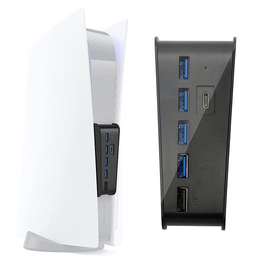PS5USBハブUSB拡張ハブ高速拡張ハブPS5用USBHUB4USB2.0ポート+USB3.0ポート+Type-C3.1ポート外付け設置簡単安定性軽量コンパクトPlayStation5用プレイステーション5アクセサリー PS5USBハブUSB拡張ハブ高速拡張ハブPS5用USBHUB4USB2.0ポート+USB3.0ポート+Type-C3.1ポート外付け設置簡単安定性軽量コンパクトPlayStation5用プレイステーション5アクセサリー