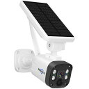 【HISEEUのNVRシステムに増設可能&電源不要電池式カメラ】HISEEU防犯カメラソーラー400万画素ワイヤレス防犯カメラ120°広角レンズ配線不要双方向音...