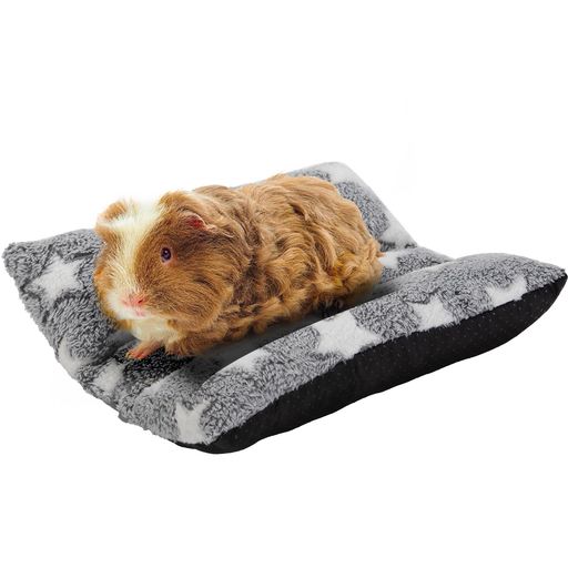 Amakunftウサギ用ベッドパッドモルモット用抱き枕型ベッド洗える抱き枕クッション柔らかいプラシュマッ..