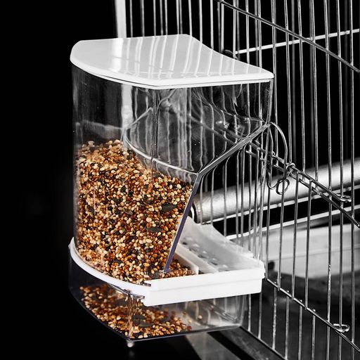 Refoiner鳥餌入れ自動給餌器ケージ取り付け鳥用フードフィーダー自動餌やり機インコ餌入れ鶏餌入れ小鳥..