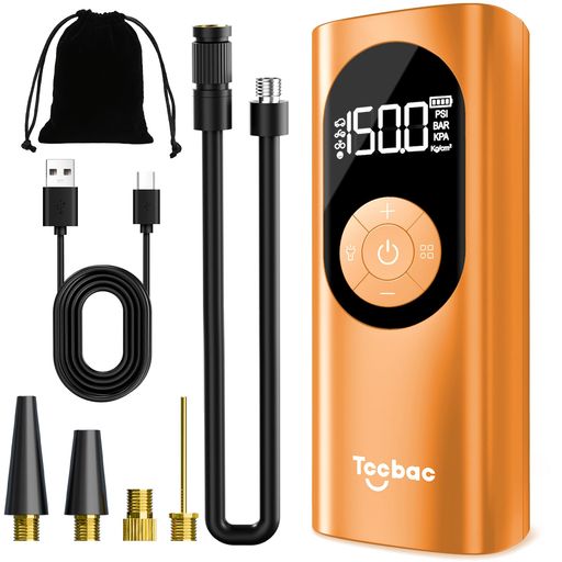 Tccbac自転車空気入れ電動車タイヤ空気入れ携帯自動車タイヤエアーポンプロードバイク/バイク用/ボール..