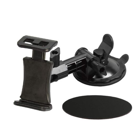 [モバイクス]ポータブルカーナビゲーション5インチから7インチ対応(汎用品)車載用取付スタンド(代用品)(ゲル吸盤ロングタイプ)ミニタブレットPSD等にも【011G-H】