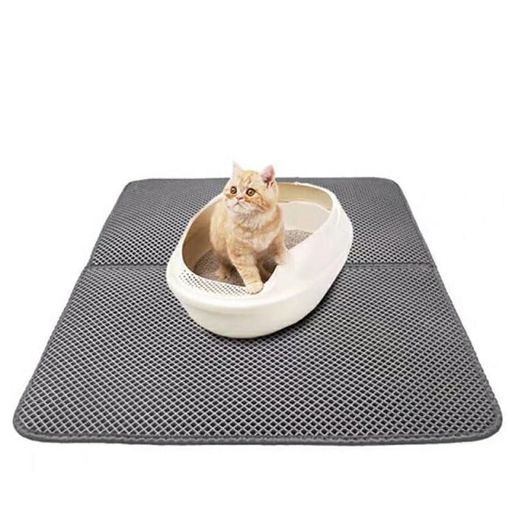 ベストアンサー砂取りマットトイレマット猫用猫砂キャッチャー折り畳み犬猫砂飛散防止猫トイレ用品ペッ..