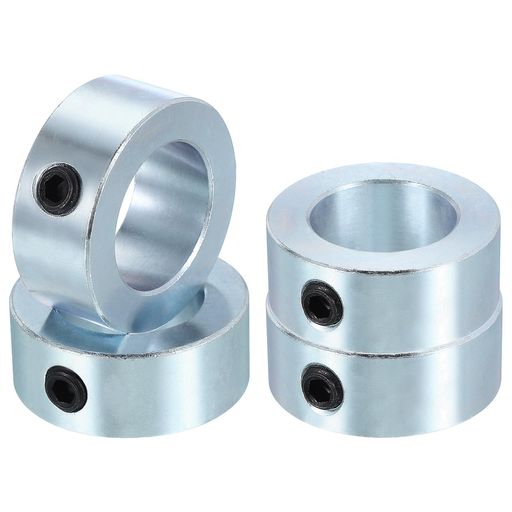 PATIKILボア1”シャフトカラー1-9/16”外径5/8”厚さ4パックカーボンスチール亜鉛メッキランディングギア..