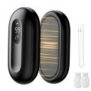 Yokepro充電式カイロ【新型磁気式/分離式設計】ハンドウォーマー電気カイロ高速加熱3段階温度調節長時間持続LED表示急速充電ポート電気あんかかいろ繰り返し使えるアウトドア防寒グッズ…