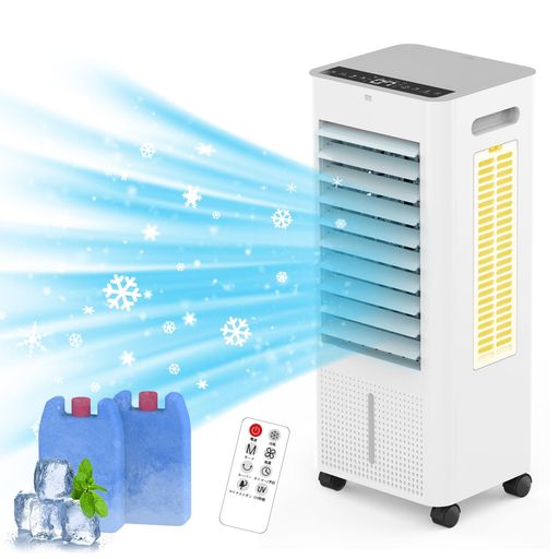 冷風扇冷風機強力人気冷風扇風機8L大容量【3方向で吸水し冷感UP】扇風機上部給水上下左右首振り工事不要スポットクーラー氷入れ送風・冷却・加湿・浄化冷房3段階風量タッチパネル操作… 冷風扇冷風機強力人気冷風扇風機8L大容量【3方向で吸水し冷感UP】扇風機上部給水上下左右首振り工事不要スポットクーラー氷入れ送風・冷却・加湿・浄化冷房3段階風量タッチパネル操作…