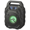 オーム(OHM)オーム電機AudioCommスピーカーワイヤレスBluetooth5.3サウンド連動イルミネーションポータブルパーティースピーカーUSBメモリmicroSDカード対応FMラジオIPX6耐水形マイク端子付き