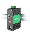 LINOVISION産業用10GPOE+スイッチ、イーサネットファイバー変換用ハブ、10GBASE-XSFP+を10G/5G/2.5G/1G/100M802.3...
