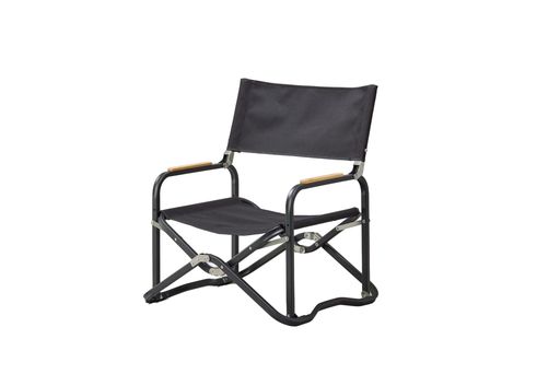 LALPHA(ラルファ)アウトドアチェア折りたたみ椅子コンパクトスリムローチェア610x535x690mmLV-150BK