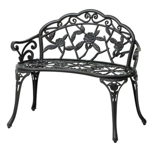 タカショーベンチガーデンベンチローズガーデンベンチ青銅色アルミニウム鋳鉄TGF花台TGF-13-01GSN