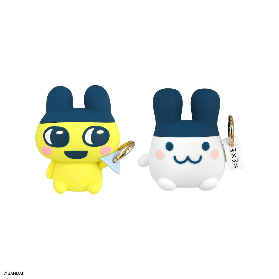 【公式】11月中旬発売予定　たまごっち シリコンフィギュアポーチ まめっち みみっち シリコンポータブルポーチ マルチポーチ イヤホンポーチ 小物入れ 小物ケース カラビナ キーホルダー インテリア シリコン フィギュア キャラクター グッズ 可愛い かわいい gourmandise-10013324 グルマンディーズ楽天市場店 サンプル画像3
