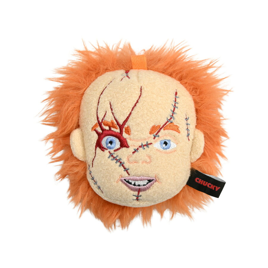 【公式】CHUCKY イヤホンマルチポーチ 保護 ぬいぐるみ カラビナ ぬいぐるみポーチ イヤホン フェイスポーチ フェイス ガジェット ガジェットポーチ 小物 ループ付き コンパクト キーホルダー 持ち運び ホラー ユニバーサル チャイルドプレイ gourmandise-10012909 グルマンディーズ楽天市場店 サンプル画像2