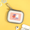 ミッフィー MIFFY FRUITS ガジェットポーチSS マルチガジェットポーチ ガジェットポーチ レッド ホワイト うさぎ ウサギ りんご リンゴ ポーチ 小物入れ ケース マルチポーチ マルチケース ケーブル収納 イヤホンケース カラビナ付き 持ち運び かわいい プレゼント 贈り物