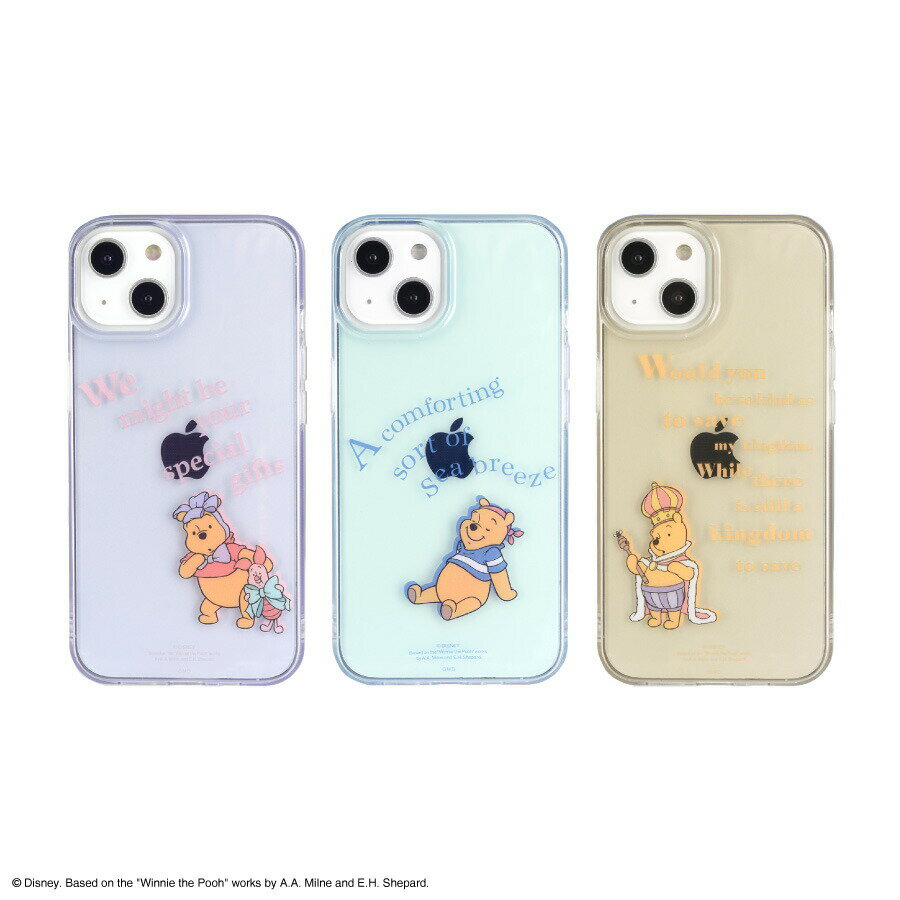 【公式】 ディズニーキャラクター ／ iPhone14 13 対応 ソフトケース くまのプーさ...