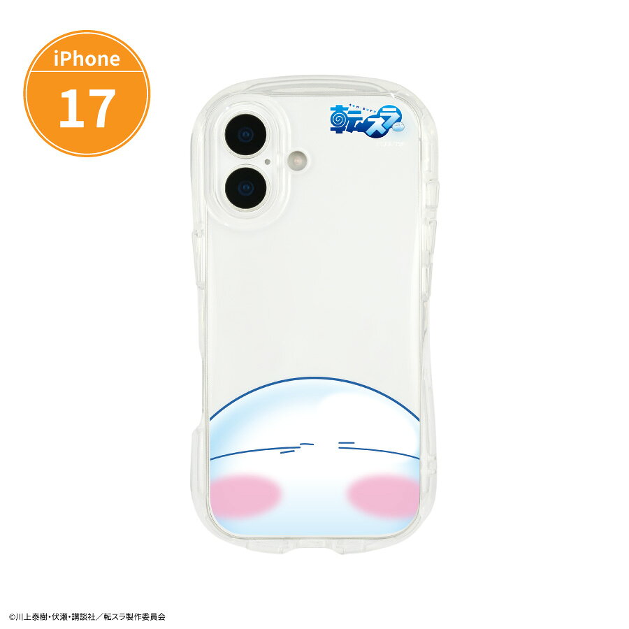 [공식] 환생하면 슬라임이었던 건 iPhone17 대응 크리스탈 클리어 케이스 환생하면 슬라임이었다 건 전슬라 크리스탈 클리어 케이스 케이스 커버 iPhone17 스마트폰 케이스 스마트폰 커버