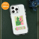 【公式】WICKED iPhone16 Pro 対応 クリスタルクリアケース ウィキッド ふたりの魔女 スマホケース スマホカバー アイフォン16Proケース iPhoneケース ソフト インナーシート クリア 透明 スマートフォン エルファバ グリンダ オズの魔法使い 映画