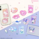 【公式】サンリオキャラクターズ モバイルステッカー ハローキティ マイメロディ クロミ シナモロール シナモン サンリオ シール ステッカー オレンジ ピンク ...