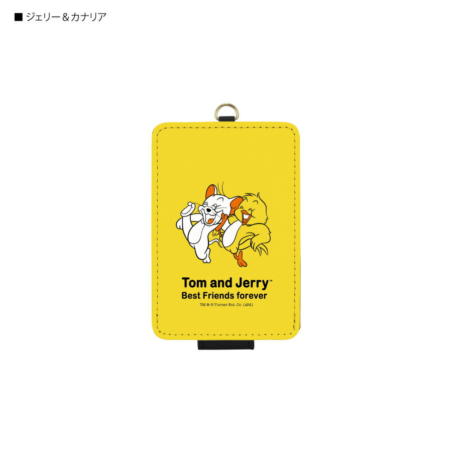 【公式】トムとジェリー ICカードケース TOM and JERRY トム ジェリー タフィー カ...