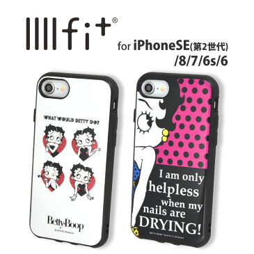 BETTY BOOP(TM)　IIIIfit iPhoneSE(第2世代)/8/7/6s/6対応ケース