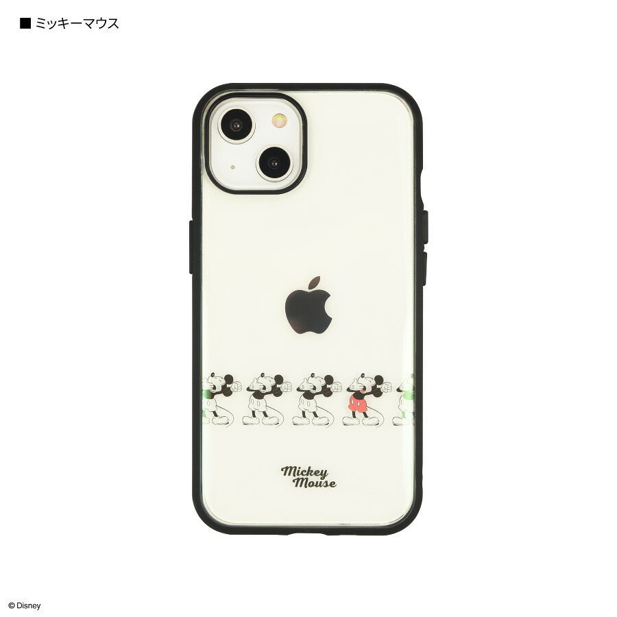 ディズニー ピクサー IIIIfit Clear iPhone 14 / 13 対応 ケース カバー クリアケ...