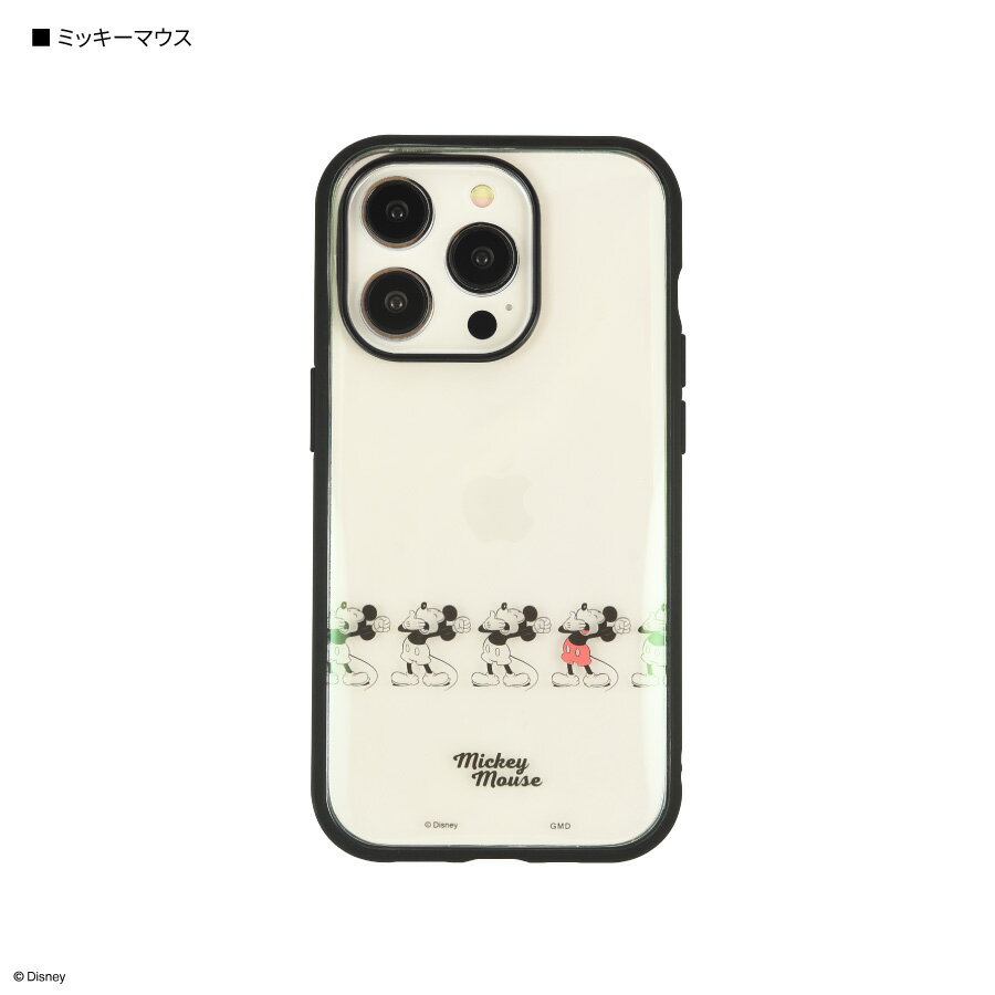 ディズニー ピクサー IIIIfit Clear iPhone 14 Pro / 13 Pro 対応 ケース カバー ...