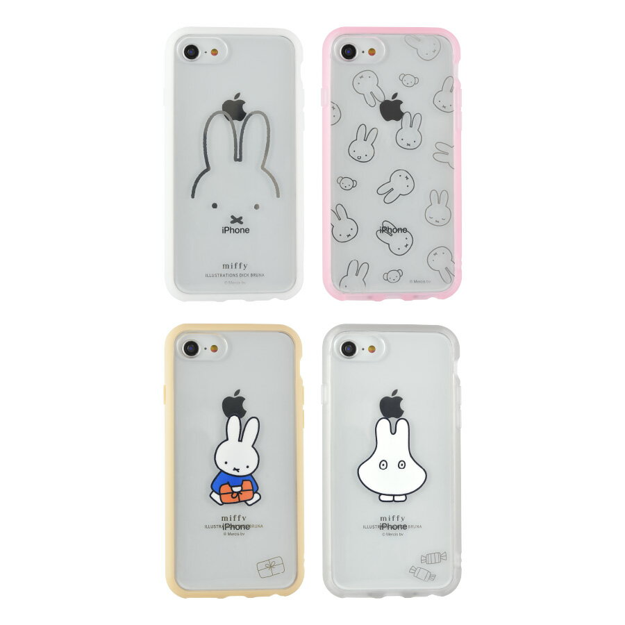 ミッフィー IIIIfit Clear iPhoneSE(第3世代/第2世代)/8/7/6s/6対応ケースのサムネイル