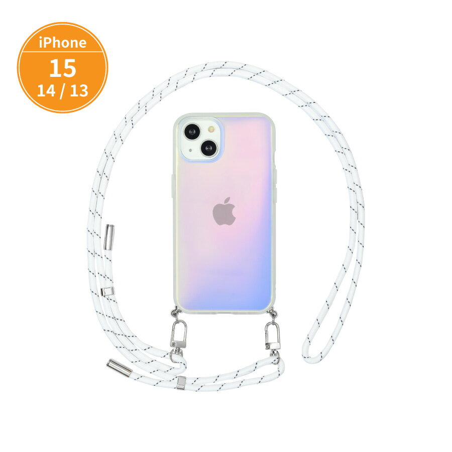 FIT 【公式】IIIIfit Loop Premium iPhone15 14 13 対応 ケース カバー ストラップ付きiPhoneケース スマホ ショルダー ストラップ スマホケース ネック iphoneケース アイフォン iPhone15 iPhone14 iPhone13 シンプル 無地 透明 クリア スマホケース カバー