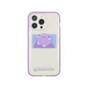 ポケットモンスター ポケモン IIIIfit Clear iPhone 14 Pro Max / 13 Pro Max / 12 Pro Max 対応 ケース カバー iPhoneケース iPhoneカバー iPhone14ProMax メタモン スマホケース スマホカバー シンプル おしゃれ イーフィット 耐衝撃 丈夫 軽量 6.7インチ