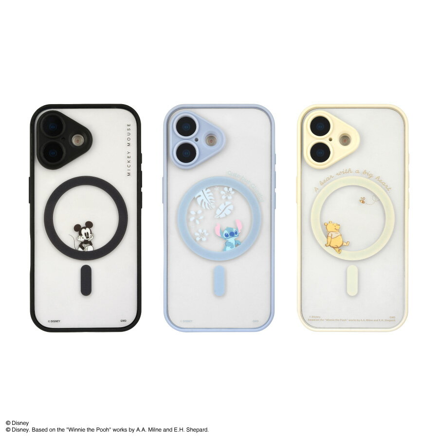 【公式】ディズニーキャラクター ／ IIIIfit プランプフレーム iPhone17 MagSafe ...