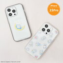 【公式】ドラえもん IIIIfit Clear iPhone 15 Pro対応ケース ドラえもん 月 総柄 クリア 透明 透け感 イエロー ブルー イーフィット IIIIfit ケース カバー 保護 耐衝撃性 iPhone15 Pro スマホケース スマホカバー キャラクター グッズ かわいい アイフォン15 プロ 3レンズ