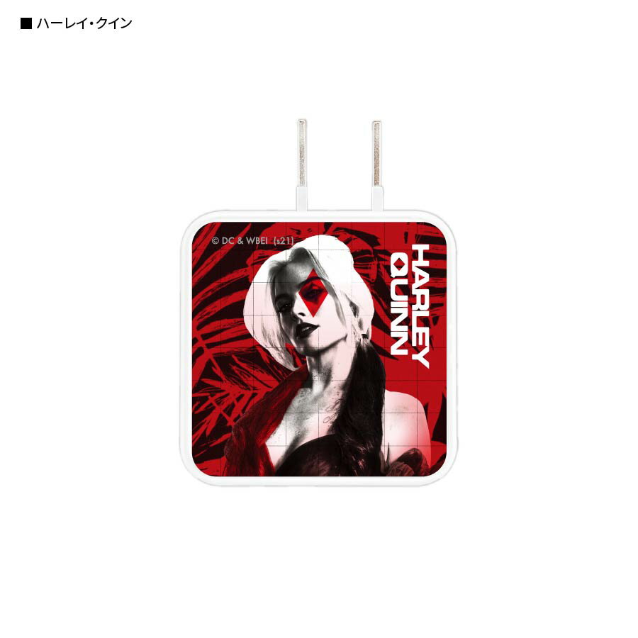 【ポイント10倍】【公式】 ザ・スーサイド・スクワッド ”極”悪党、集結 USB2ポート ACアダプタ
