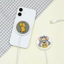 【公式】 トムとジェリー MagSafe 対応 ワイヤレスチャージャー ワイヤレス充電器 TOM and JERRY トム ジェリー 充電 ワイヤレス チャージャー 充電ケーブル Type-C 1m 100cm 薄型 軽量 キャラクター コンパクト 可愛い iPhone AirPods Pro Android アイフォン アンドロイド