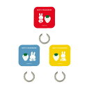 【公式】 ミッフィー MIFFY STRAWBERRY マルチリングプラス マルチリング スマホリング ミッフィー いちご イチゴ スマホアクセサリ ストラップ スマホショルダー 保持サポート 落下防止 苺柄 フルーツ柄 赤 かわいい 可愛い シンプル ミッフィー グッズ