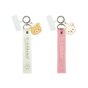 【公式】リラックマ マルチリングプラス クリアハンドストラップセット スマホリング ハンドストラップ スマホアクセサリ コリラックマ キイロイトリ クリア 透明...