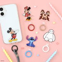 【公式】ディズニーキャラクター / マルチリングプラス ミッキー ミニー チップ デール スティッチ ベイマックス ディズニー Disney マルチリング スマ...