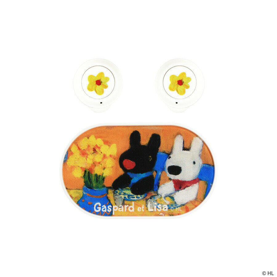 【公式】 リサとガスパール 完全ワイヤレスステレオイヤホン