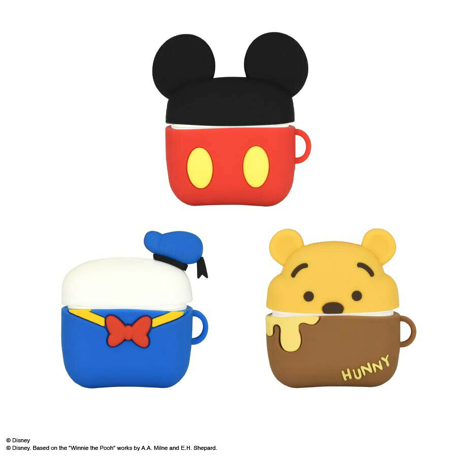 【公式】 ディズニーキャラクター／ AirPods(第3世代)対応 シリコンケース