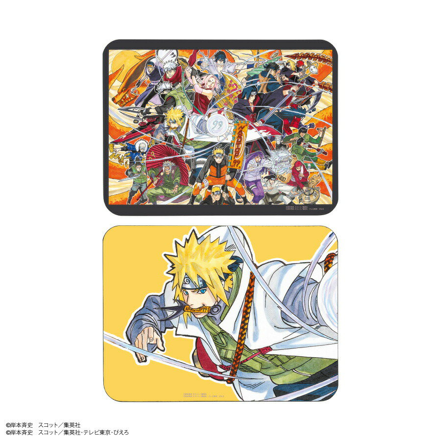 【公式】NARUTO-ナルト- マウスパッド ナルト マウスパット キャラクター テレワーク 在宅ワーク マウス パソコン グッズ 光学式 イラストボード インテリア PC 周辺機器 ハードタイプ ミナト 火影 うちは イタチ サスケ カカシ サクラ シスイ ヒナタ