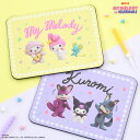 【公式】Netflix オリジナルアニメ My Melody & Kuromi マウスパッド マイメロディ クロミ サンリオ イエロー パープル オフィスワーク 在宅ワーク ゲーミング フラットくん ピアノちゃん ハードタイプ 卓上 インテリア かわいい プレゼント キャラクター