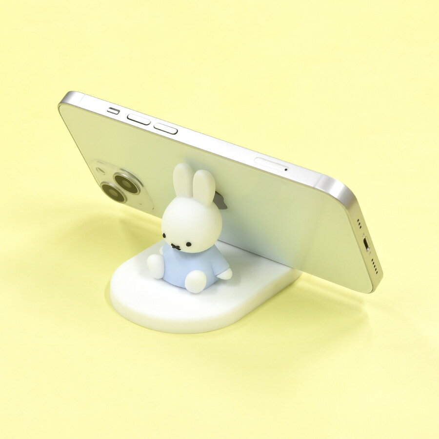 【公式】ミッフィー マスコットモバイルスタンド スマホスタンド 携帯スタンド スタンド スマホ立て キャラクター 立体 フィギュア スマホ用 インテリア 雑貨 スマホアクセサリ スマホグッズ モバイルグッズ 白 ホワイト かわいい 可愛い シリコン ソフトのサムネイル