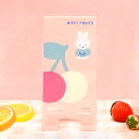 ミッフィー MIFFY FRUITS アクリルスマホスタンド スマホスタンド モバイルスタンド スマホアクセサリ ピンク グリーン ベージュ さくらんぼ うさぎ...